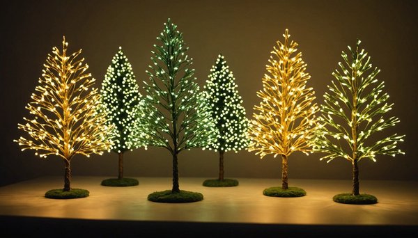 Illumina le tue feste con alberi luminosi a micro LED